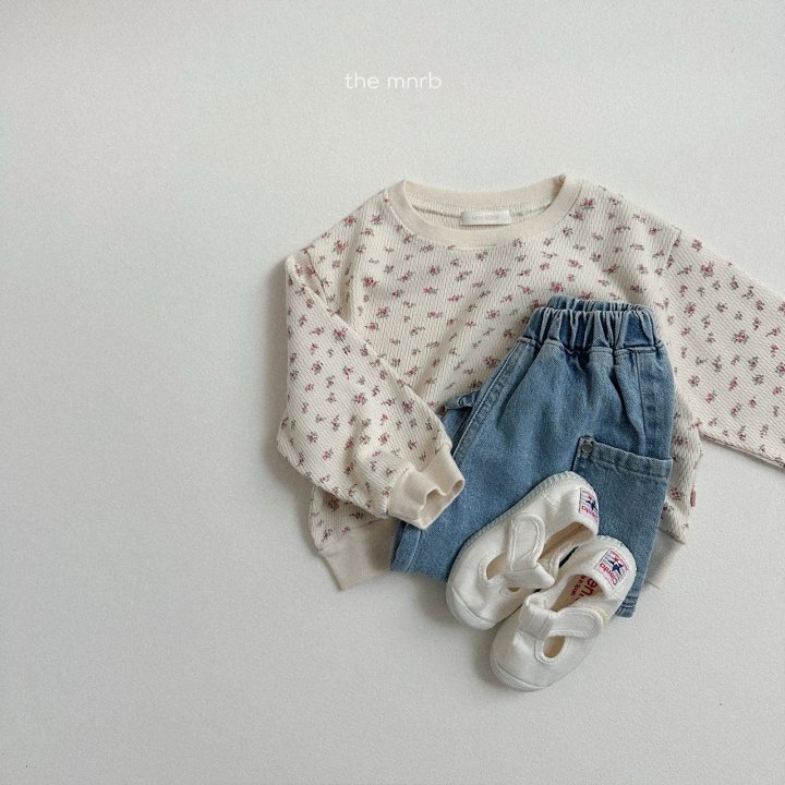 Mini Robe - Korean Baby Fashion - #babyboutique - Flower Sweatshirt - 11