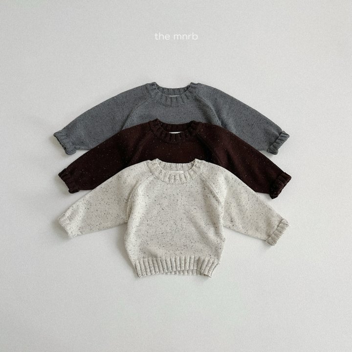 Mini Robe - Korean Baby Fashion - #babyboutique - Cookies Cream Knit - 6