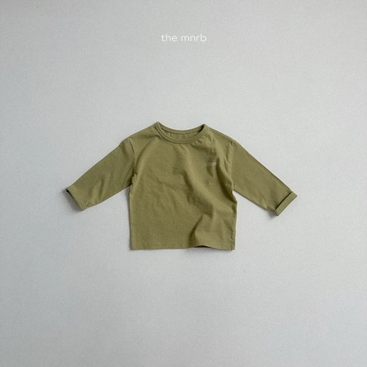 Mini Robe - Korean Baby Fashion - #babyboutiqueclothing - Logo Round Tee - 9
