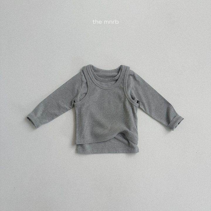 Mini Robe - Korean Baby Fashion - #babyboutiqueclothing - Layered Long Sleeve Tee - 5