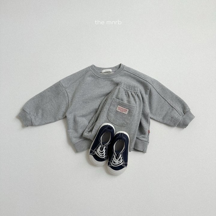 Mini Robe - Korean Baby Fashion - #babyclothing - Point Jogger Sweatshirt - 11