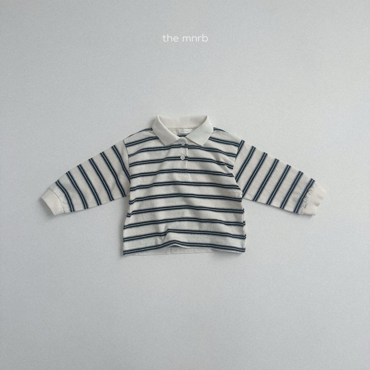 Mini Robe - Korean Baby Fashion - #babyclothing - Vogue Collar Tee - 6