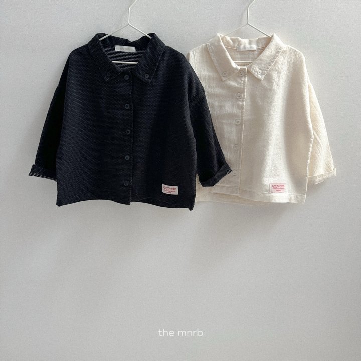 Mini Robe - Korean Baby Fashion - #babyclothing - Salty Collar Shirt - 3