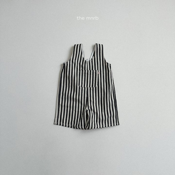 Mini Robe - Korean Baby Fashion - #babyclothing - Benny Overall Suit - 9