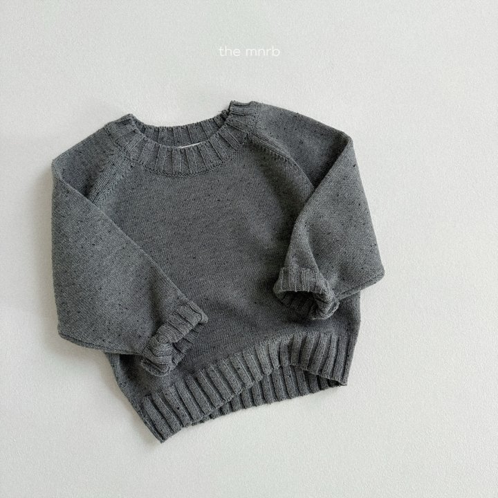 Mini Robe - Korean Baby Fashion - #babyclothing - Cookies Cream Knit - 8