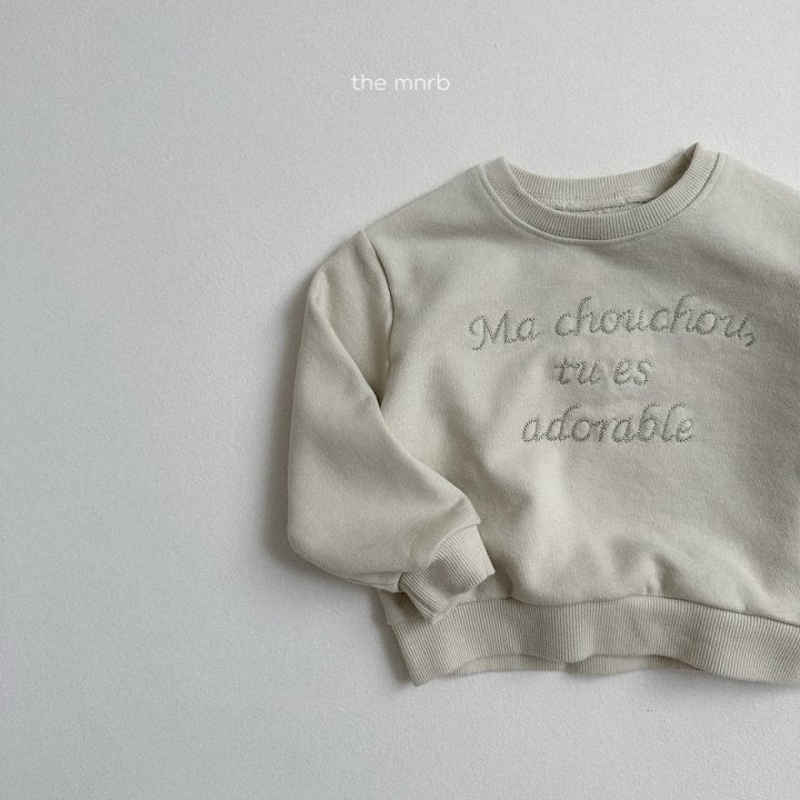 Mini Robe - Korean Baby Fashion - #babyclothing - France Sweatshirt - 7