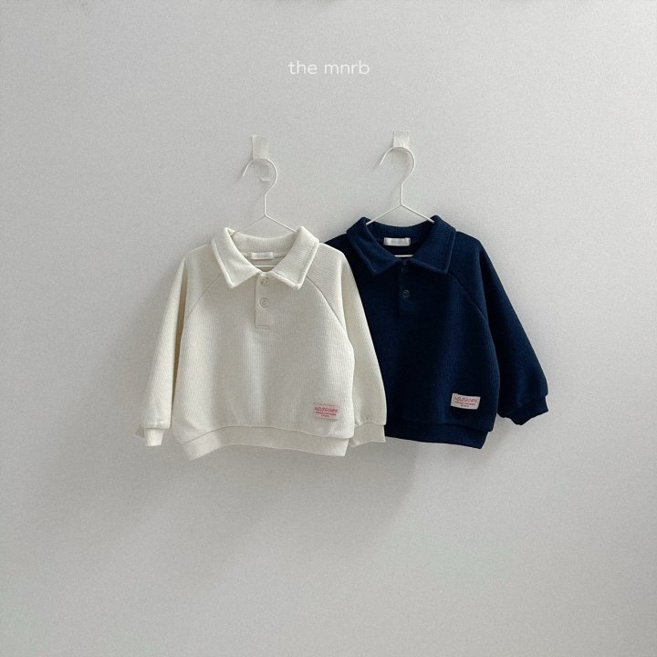 Mini Robe - Korean Baby Fashion - #babyclothing - Roa Collar Sweatshirt