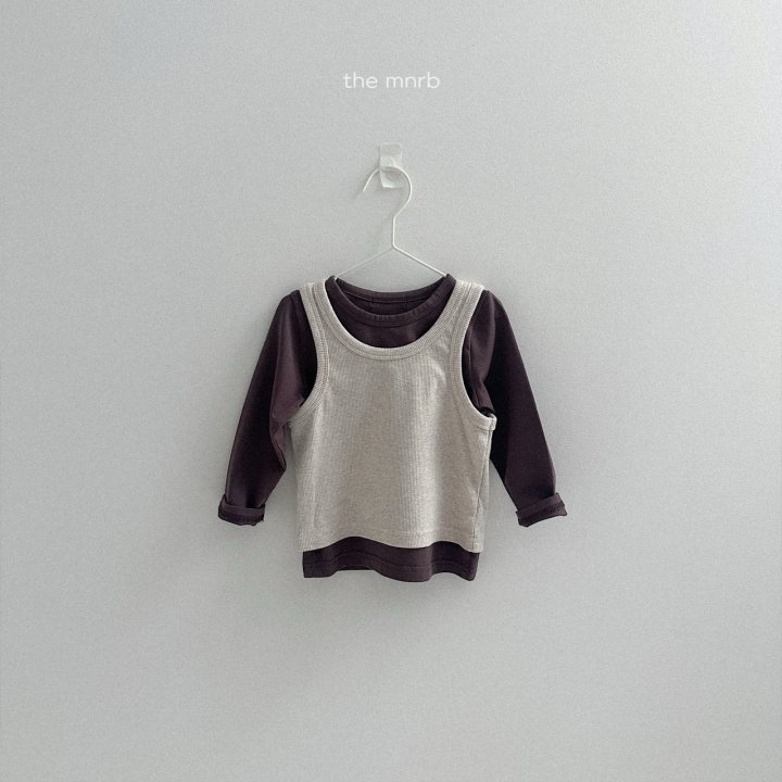Mini Robe - Korean Baby Fashion - #babyfashion - Layered Long Sleeve Tee - 7