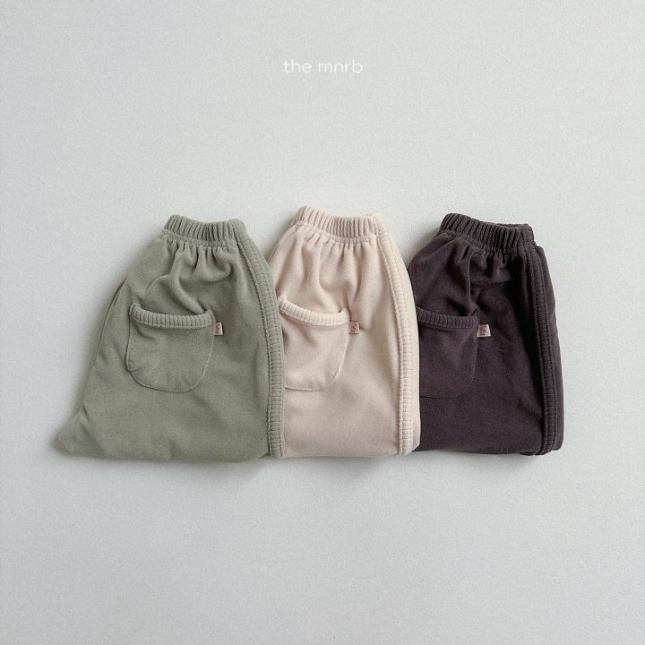 Mini Robe - Korean Baby Fashion - #babyfashion - Dewy Terry Pants - 5