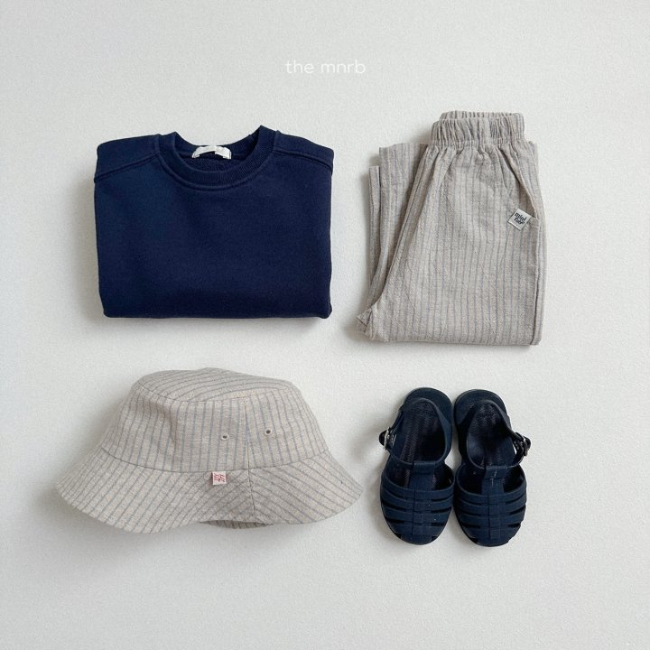 Mini Robe - Korean Baby Fashion - #babyfashion - Point Jogger Sweatshirt - 12