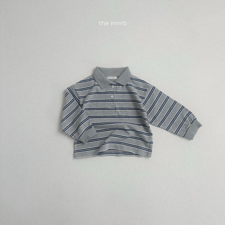 Mini Robe - Korean Baby Fashion - #babyfashion - Vogue Collar Tee - 7