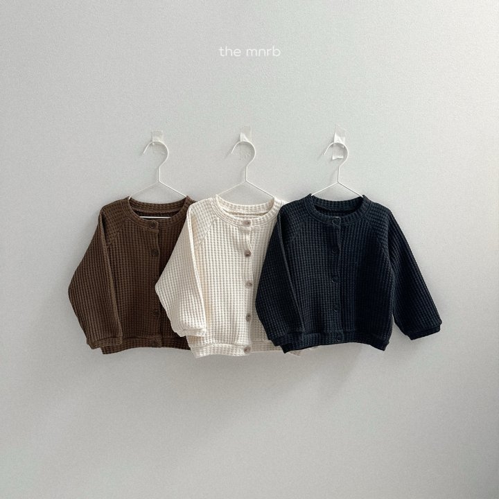 Mini Robe - Korean Baby Fashion - #babyfashion - Butter Waffle Cardigan