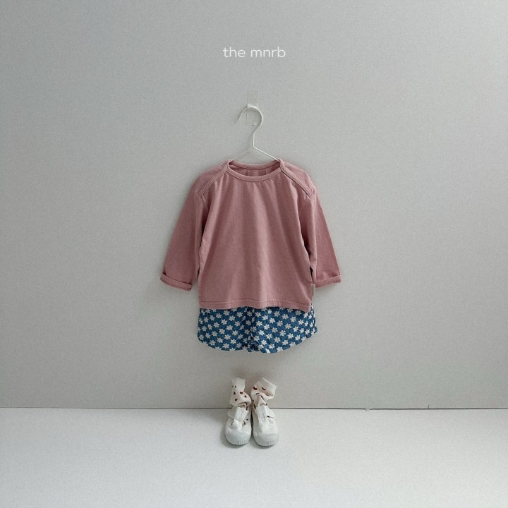 Mini Robe - Korean Baby Fashion - #babyfashion - Flower Denim Shorts - 12