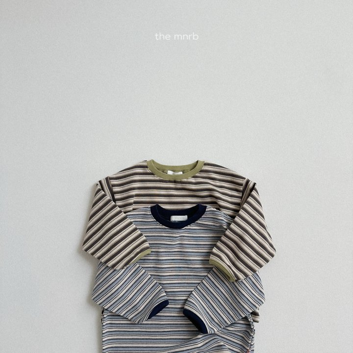 Mini Robe - Korean Baby Fashion - #babyfashion - Olive Long Sleeve Tee - 3