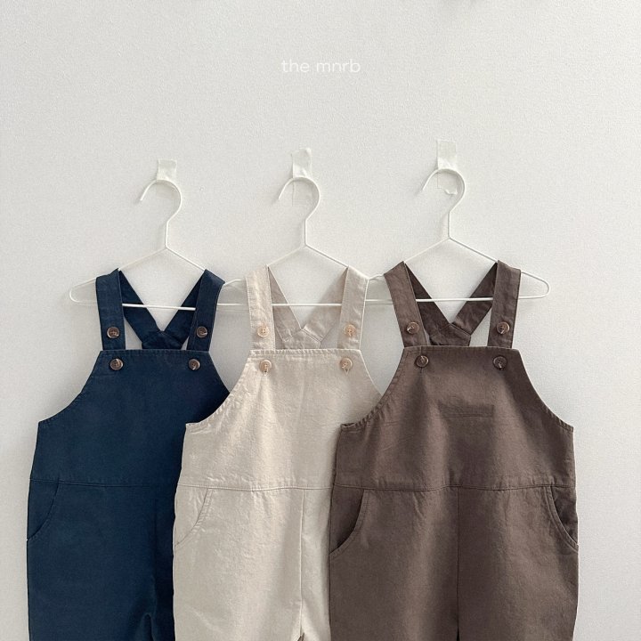 Mini Robe - Korean Baby Fashion - #babyfashion - Anne Cotton Overalls - 4