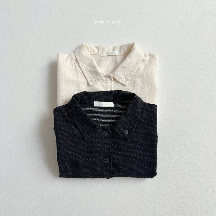 Mini Robe - Korean Baby Fashion - #babyfever - Salty Collar Shirt - 5