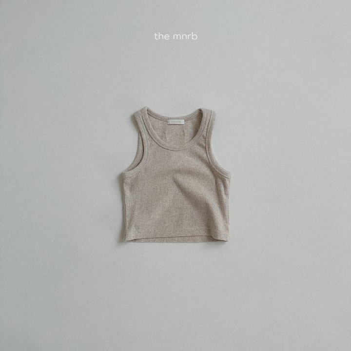 Mini Robe - Korean Baby Fashion - #babyfashion - Tight Ribbed Sleeveless - 4