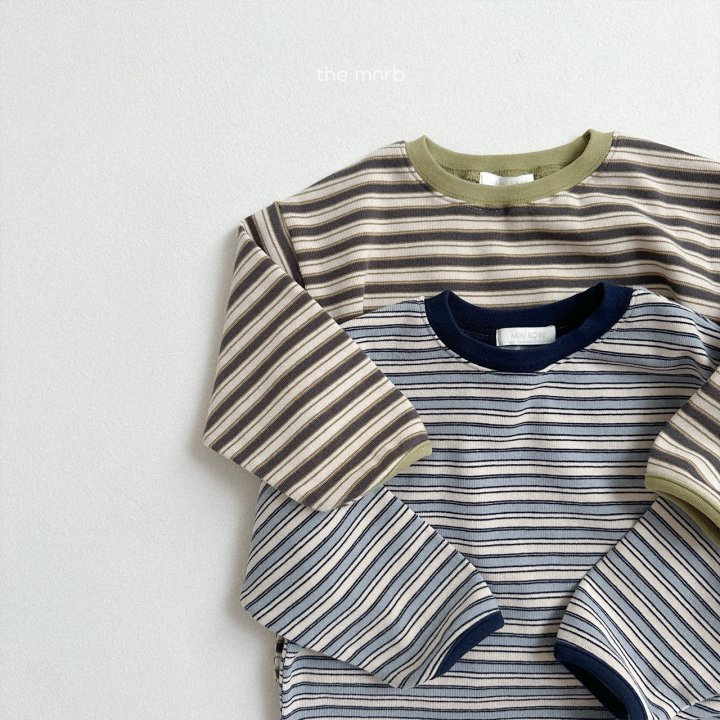 Mini Robe - Korean Baby Fashion - #babyfashion - Olive Long Sleeve Tee - 4