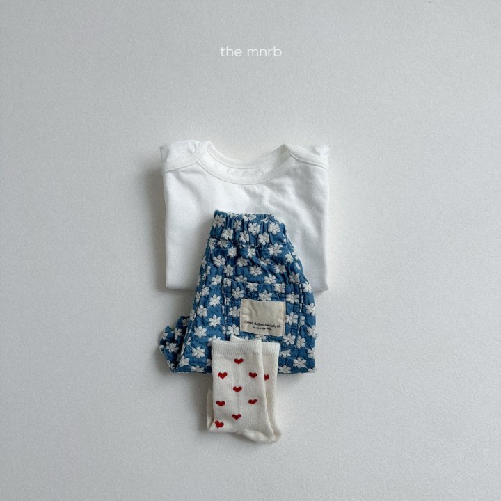 Mini Robe - Korean Baby Fashion - #babygirlfashion - Line Washed Tee - 8