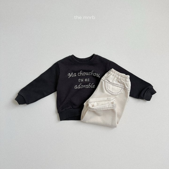 Mini Robe - Korean Baby Fashion - #babygirlfashion - France Sweatshirt - 10