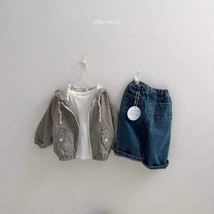Mini Robe - Korean Baby Fashion - #babygirlfashion - Autumn Pocket Denim Pants - 8