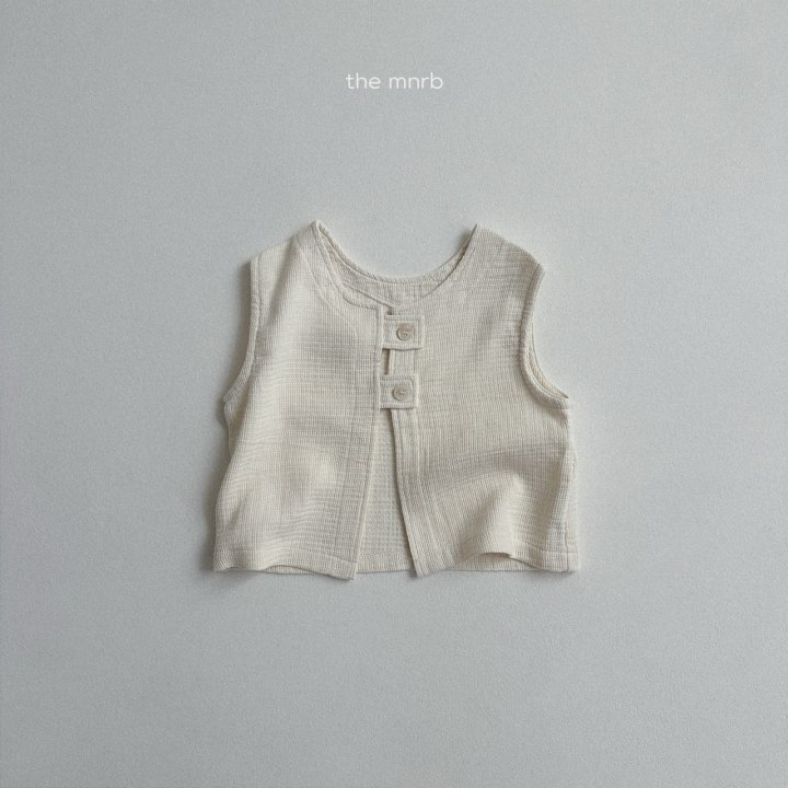 Mini Robe - Korean Baby Fashion - #babygirlfashion - Bread Vest - 7