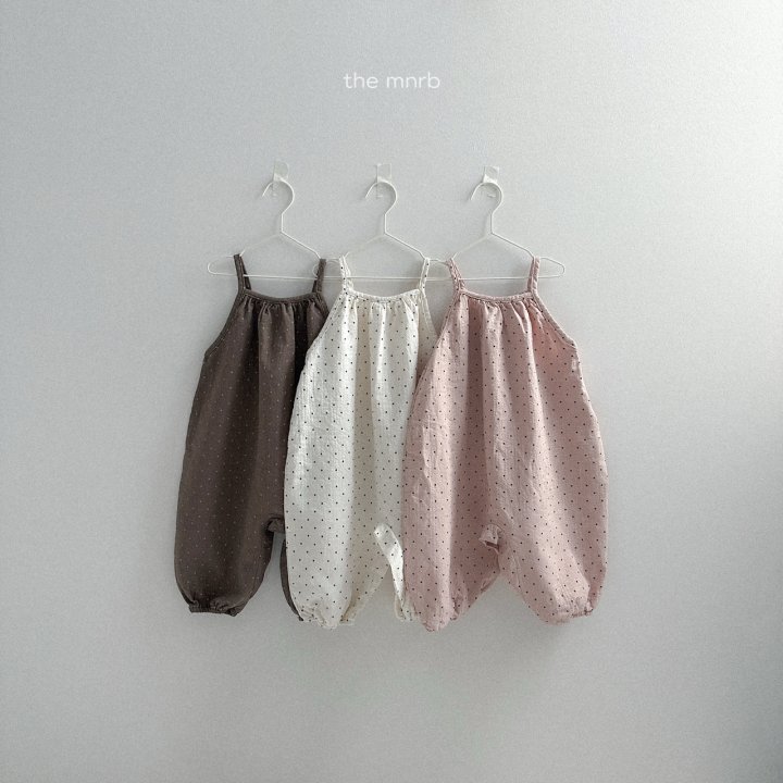 Mini Robe - Korean Baby Fashion - #babygirlfashion - Pom-Pom Jumpsuit