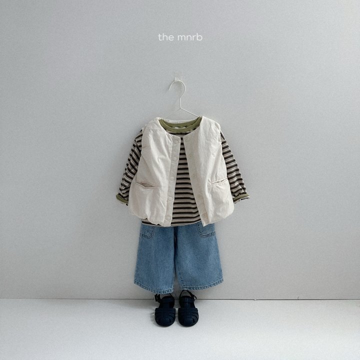 Mini Robe - Korean Baby Fashion - #babylifestyle - Cloud Vest - 12