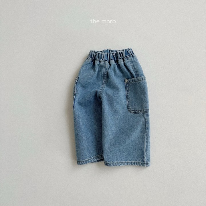 Mini Robe - Korean Baby Fashion - #babylifestyle - Side Denim Pants - 6