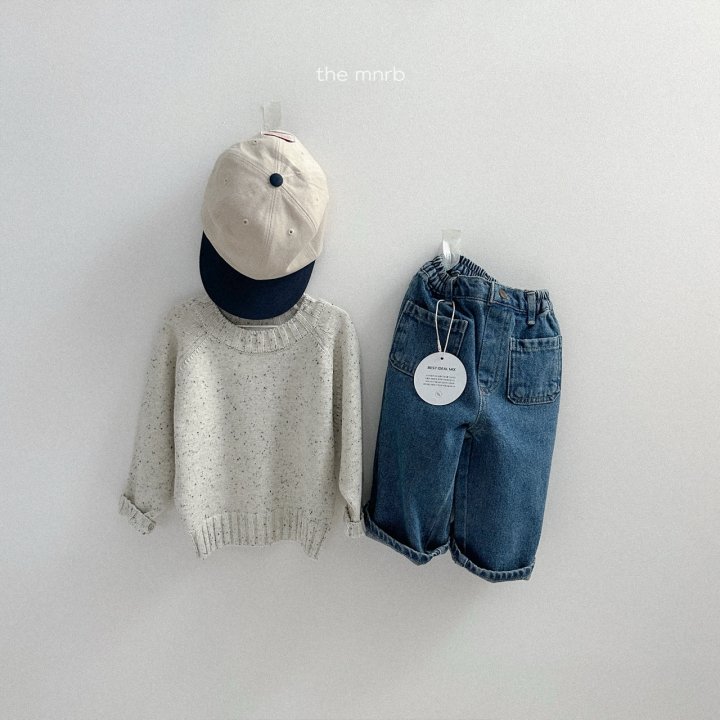 Mini Robe - Korean Baby Fashion - #babylifestyle - Cookies Cream Knit - 12