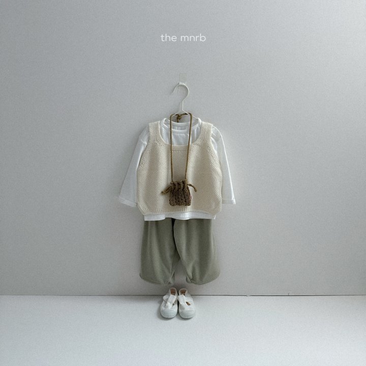 Mini Robe - Korean Baby Fashion - #babylifestyle - Square Neck Vest - 10