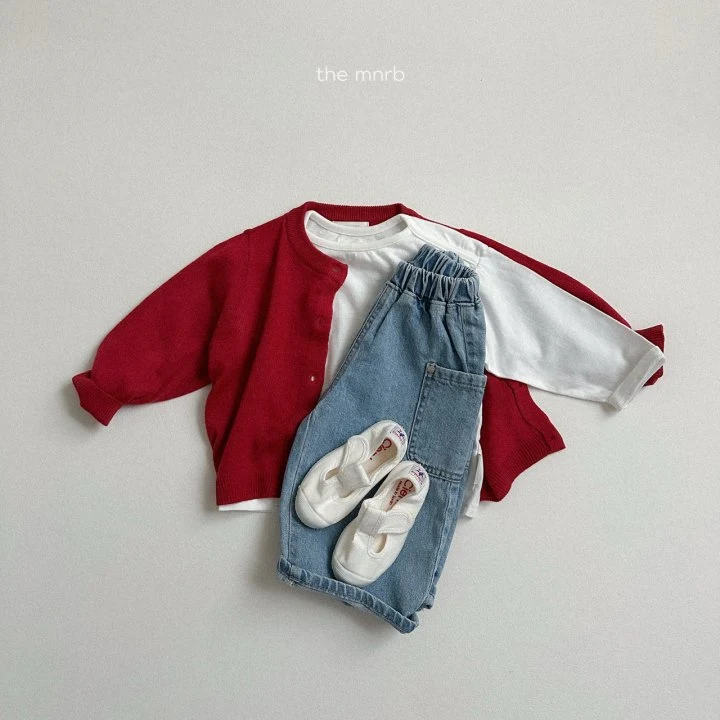 Mini Robe - Korean Baby Fashion - #babyoninstagram - Line Washed Tee - 10