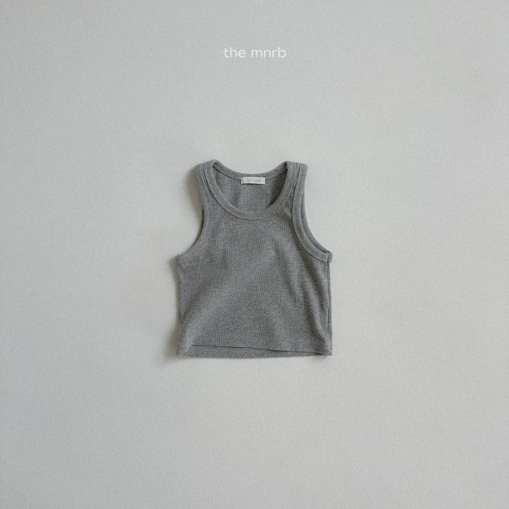 Mini Robe - Korean Baby Fashion - #babyoninstagram - Tight Ribbed Sleeveless - 7