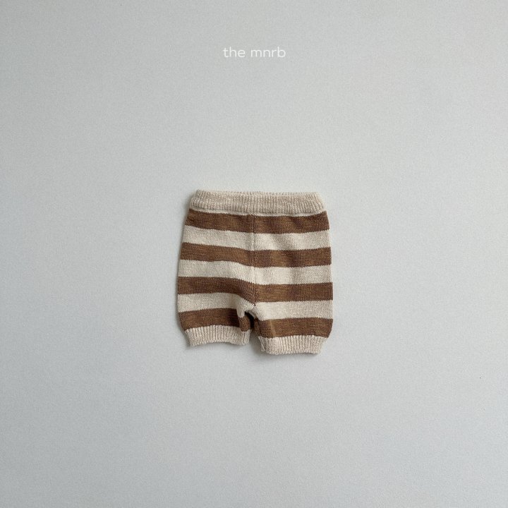 Mini Robe - Korean Baby Fashion - #babyoninstagram - Striped Knit Pants - 6