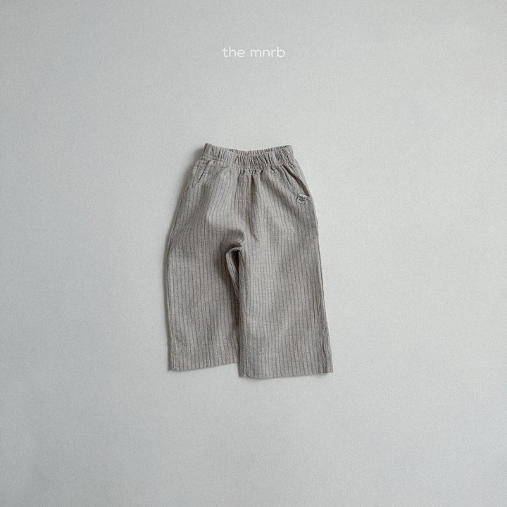 Mini Robe - Korean Baby Fashion - #babyoninstagram - Cozy Straight Pants - 5