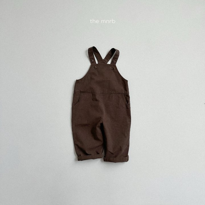 Mini Robe - Korean Baby Fashion - #babyootd - Anne Cotton Overalls - 8