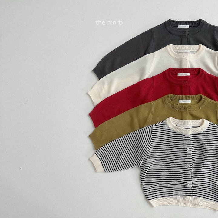 Mini Robe - Korean Baby Fashion - #babyootd - Basic Robe Cardigan - 3