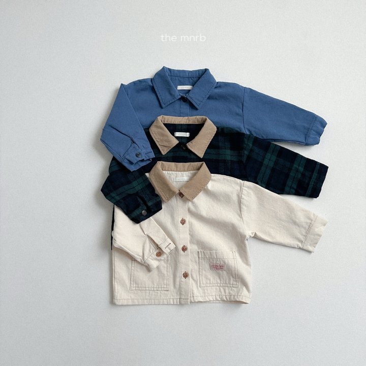 Mini Robe - Korean Baby Fashion - #babyootd - Color Block Work Jacket - 5