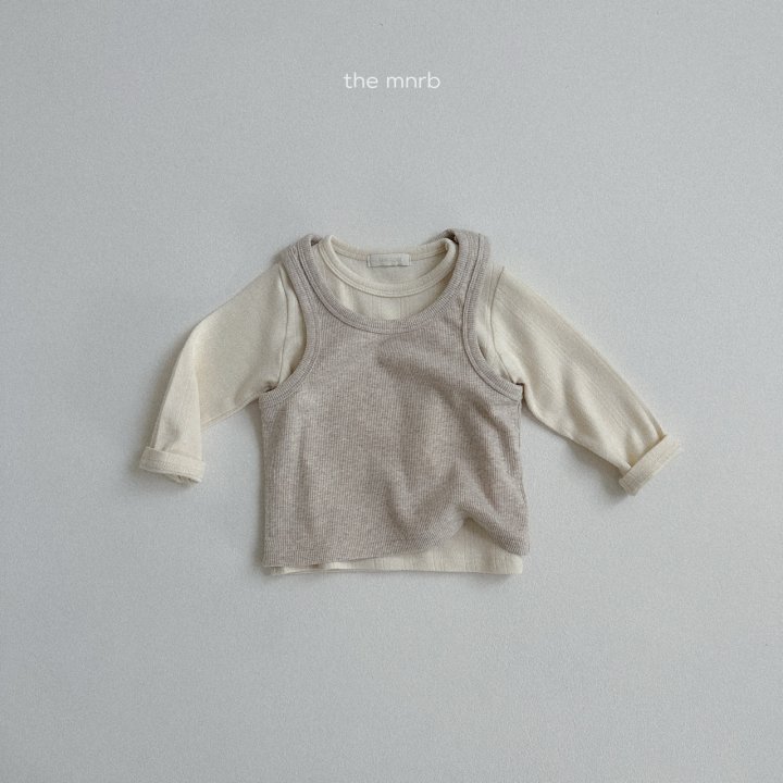 Mini Robe - Korean Baby Fashion - #babyootd - Tight Ribbed Sleeveless - 8