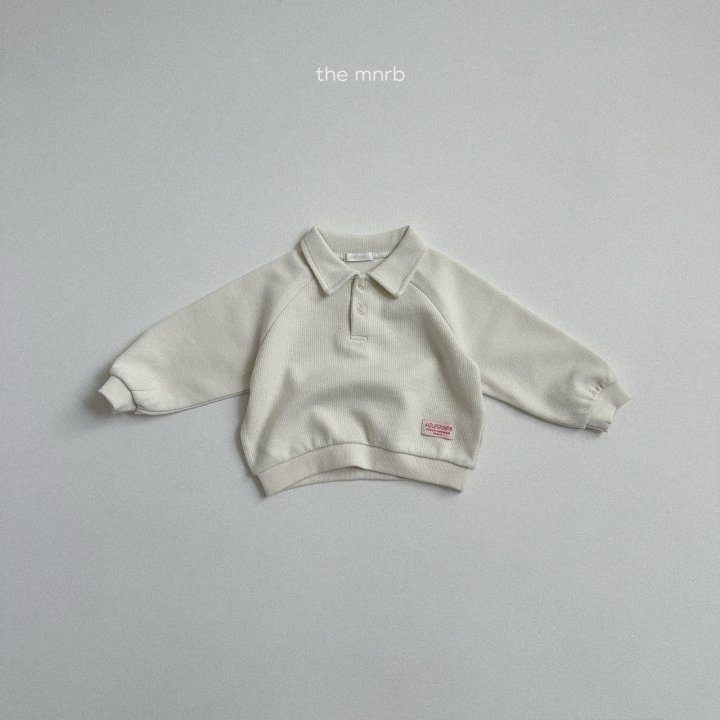 Mini Robe - Korean Baby Fashion - #babyootd - Roa Collar Sweatshirt - 7