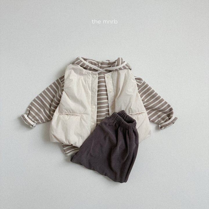 Mini Robe - Korean Baby Fashion - #babyoutfit - Dewy Terry Pants - 12