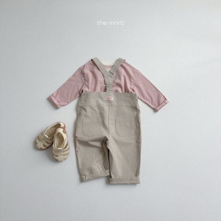 Mini Robe - Korean Baby Fashion - #babyoutfit - Anne Cotton Overalls - 10