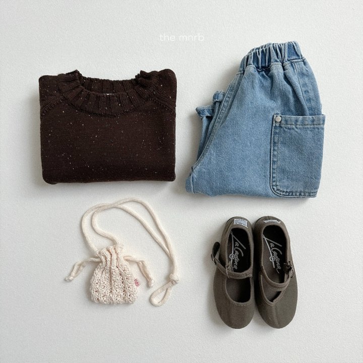 Mini Robe - Korean Baby Fashion - #babyoutfit - Side Denim Pants - 10