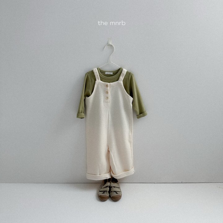 Mini Robe - Korean Baby Fashion - #babyoutfit - Curly Overall Jumpsuit - 9