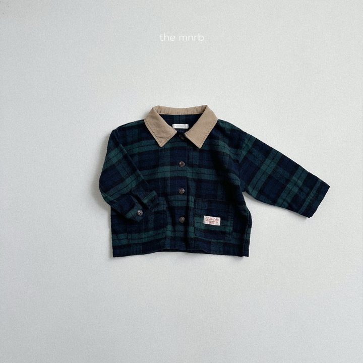 Mini Robe - Korean Baby Fashion - #babyoutfit - Color Block Work Jacket - 7