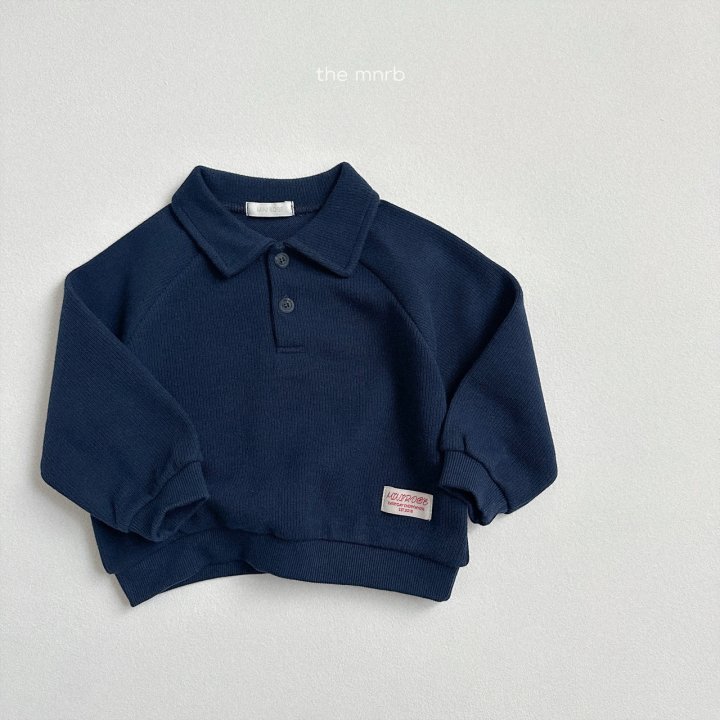 Mini Robe - Korean Baby Fashion - #babyoutfit - Roa Collar Sweatshirt - 9