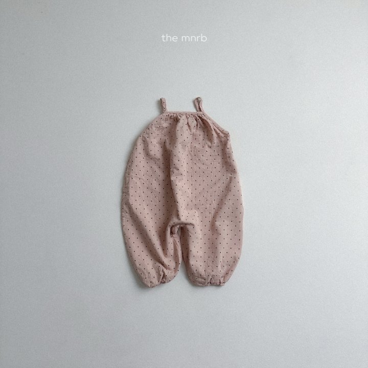 Mini Robe - Korean Baby Fashion - #babyoutfit - Pom-Pom Jumpsuit - 6