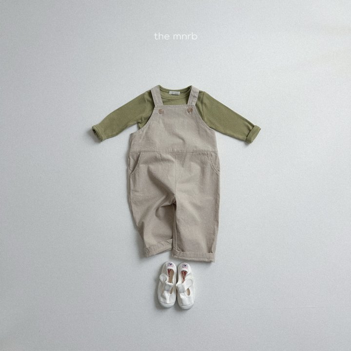 Mini Robe - Korean Baby Fashion - #babywear - Anne Cotton Overalls - 11