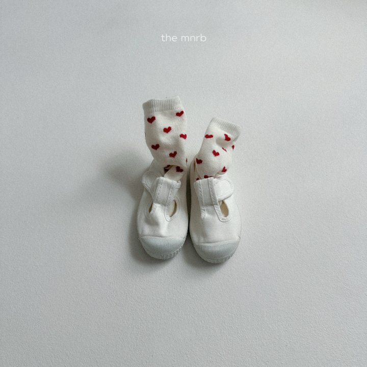 Mini Robe - Korean Baby Fashion - #babywear - Heart Socks - 12