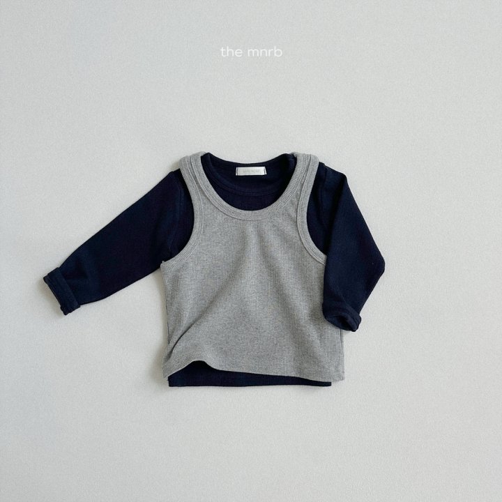 Mini Robe - Korean Baby Fashion - #babywear - Tight Ribbed Sleeveless - 11